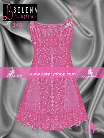 Selena Short Lace Lingerie Nightgown 349 Kashmir L-XL