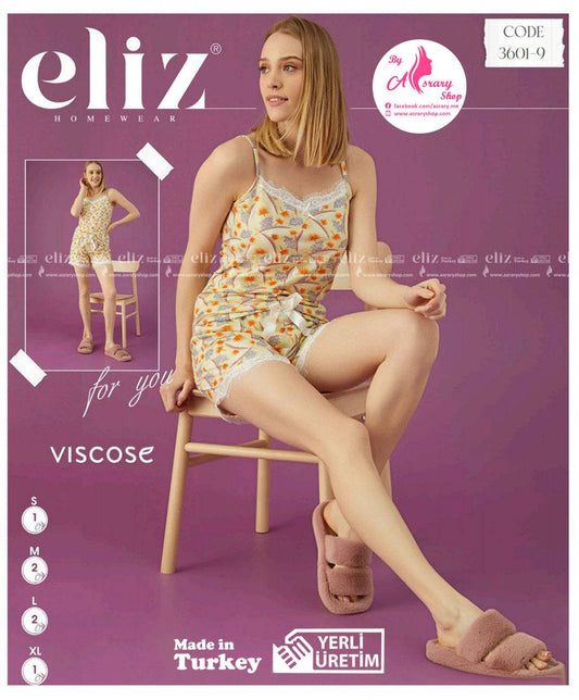 Eliz Straps Short Pajama 3601-9