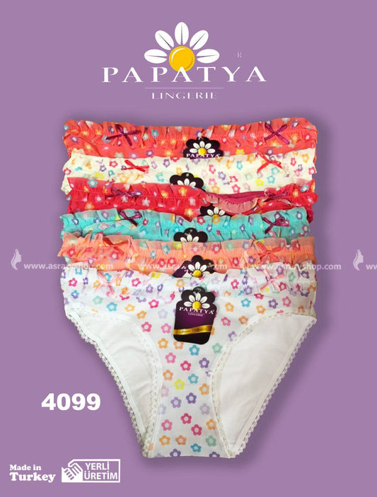 Papatya Chiffon Lingerie Panty 4099 M-L