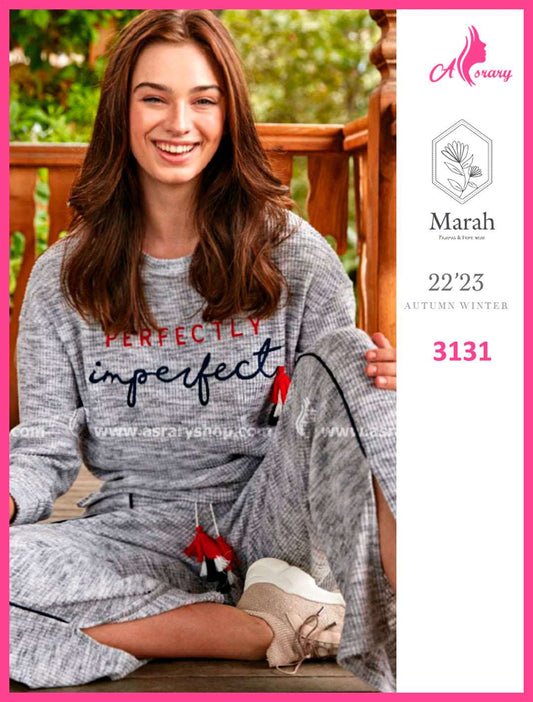 Marah Soft Trico Long Pajamas 3131